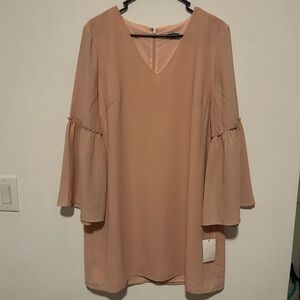 Chelsea28 Blush Long Sleeve Dress
